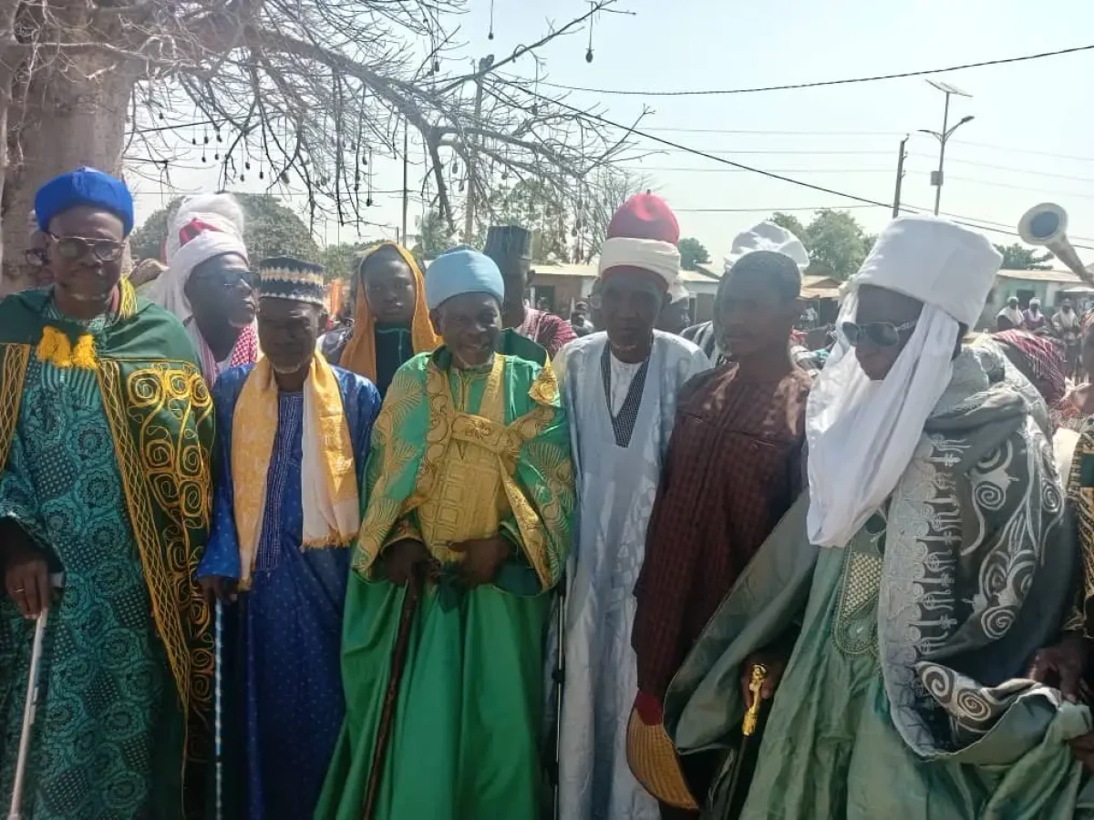 Chefferie traditionnelle au bénin: sa majesté Bagana Tounko Cessi ll en séjour à parakou