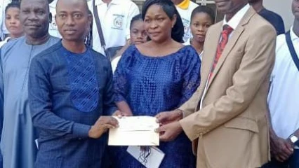 NATITINGOU/PREMIÈRE ÉDITION DE LA FOIRE INTERNATIONALE ‘’ NATI LA BELLE‘’ : L&rsquo;Ong Secours vie, offre un demi-million pour soutenir la mairie