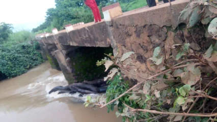EFFONDREMENT D&rsquo;UN PONT MÉTALLIQUE SUR L&rsquo;AXE PERMA-TCHOUMI-TCHOUMI :  Dénis Adjato appelle le gouvernement à la rescousse