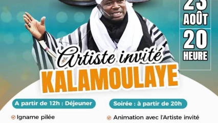 Célébration de la fête de l'igname à Calavi: Kalamoulaye invité au maquis Na Siara le 23 août