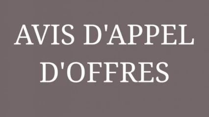 LIRE UN IMPORTANT AVIS D&rsquo;APPEL D&rsquo;OFFRES DE LA CRS/ LRP