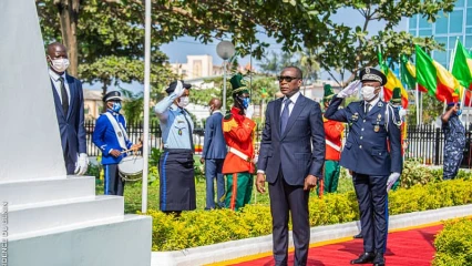 61E ANNIVERSAIRE DE L&rsquo;INDEPENDANCE DU BENIN :  Le président Talon a sacrifié à la tradition à travers une cérémonie fort simple