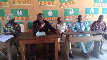 CAMPAGNE ÉLECTORALE CHEZ LES FCBE A PARAKOU : L&rsquo;He Amadou Issifou dans un travail de fourmi