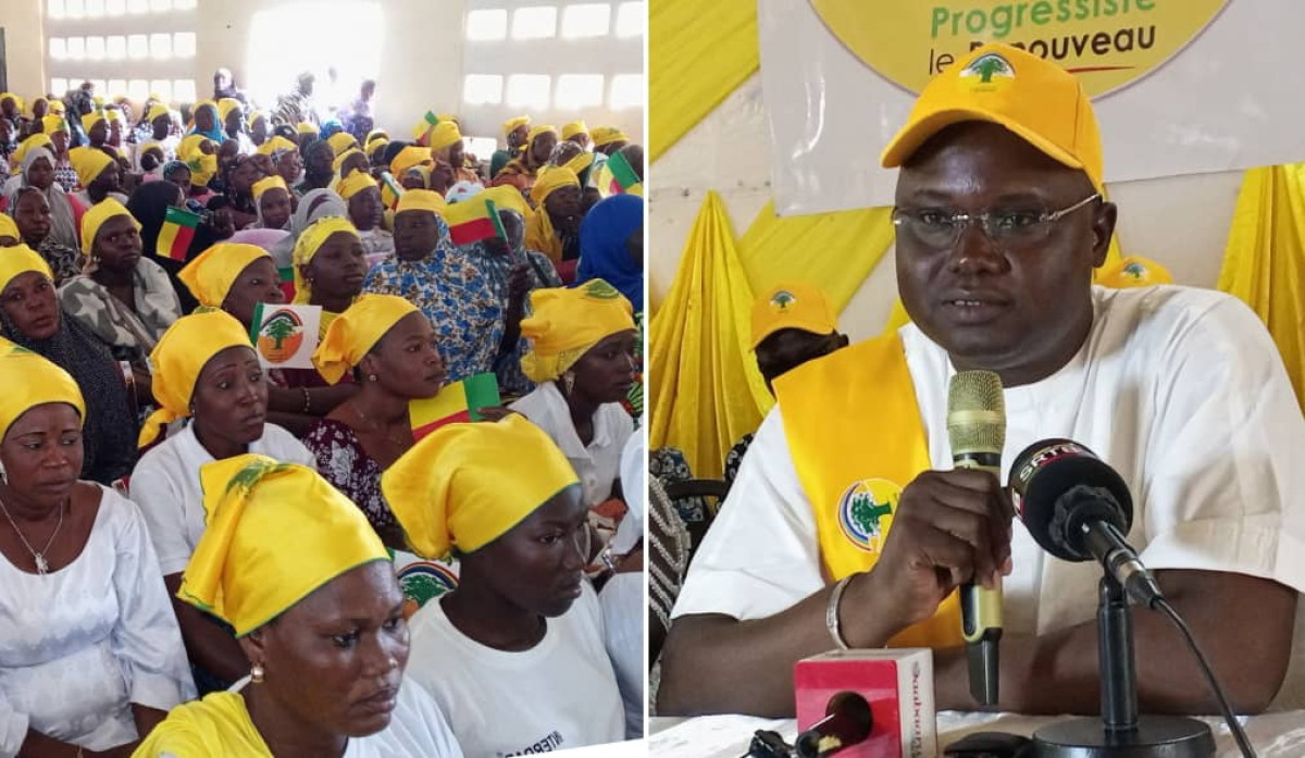 Adhésion des femmes de l'arrondissement de Banikoara à l'Up le renouveau: une de perdue, 1000 de retrouvées pour Bio Sarako Tamou