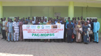 COMMUNE DE BANIKOARA : Les documents du projet «Pac-Mopss» validés