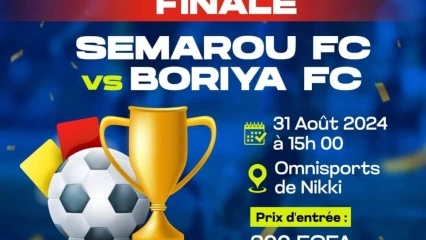 TOURNOI DE FOOTBALL DE BARUTEM CHALLENGE CUP DE NIKKI : Semarou Fc contre Boriya Fc, l’affiche de la finale le 31 août 
