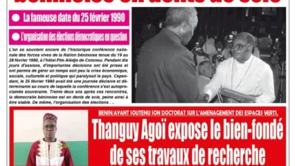 UNE DU VENDREDI 25 FÉVRIER 2022