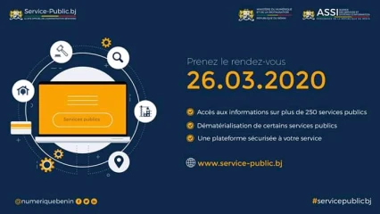 MINISTÈRE DU NUMERIQUE ET DE LA DIGITALISATION : Le « Service-Public.bj » lancé le jeudi prochain