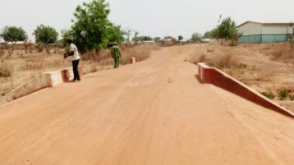 GOGOUNOU : La mairie réceptionne des ouvrages de franchissement