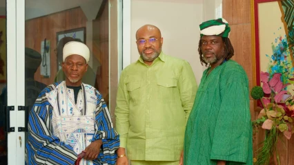 PROMOTION DE LA PAIX AU BÉNIN : Richard Boni Ouorou échange avec les rois Akpaki et Dama Sounon de Parakou