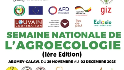 SEMAINE NATIONALE DE L&rsquo;AGROÉCOLOGIE AU BÉNIN : Le Ccn-Ae organise l&rsquo;événement du 29 novembre au 2 décembre