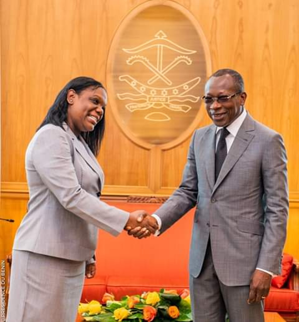 DIPLOMATIE AU BÉNIN : Cinq ambassadeurs présentent leurs lettres de créances à Talon