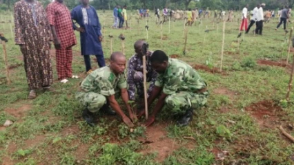 CÉLÉBRATION DE LA JOURNÉE NATIONALE DE L&rsquo;ARBRE : 1 500 plants mis en terre à Péhunco