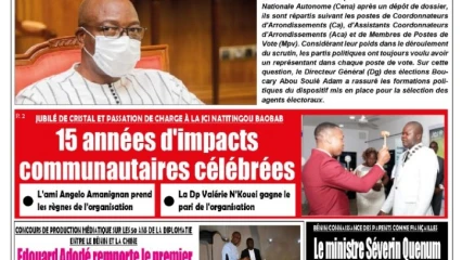 UNE DU MARDI 20 DÉCEMBRE 2022