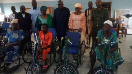 ASSISTANCE SOCIALE AUX HANDICAPES ET AUX PERSONNES DEMUNIES DU BORGOU ET DE L’ALIBORI : Le gouvernement en plein dans le social