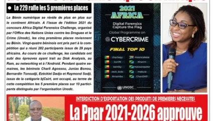 Parution du jeudi 24 juin 2021