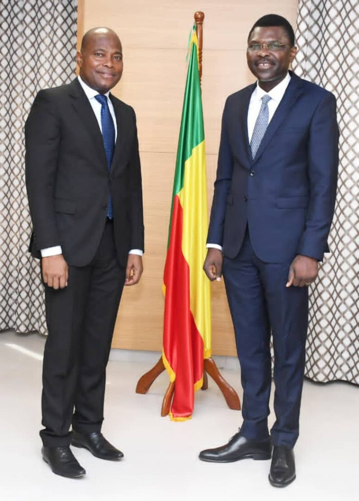 AUDIENCE A LA COUR CONSTITUTIONNELLE : Adam Bagoudou reçu par le président Djogbénou