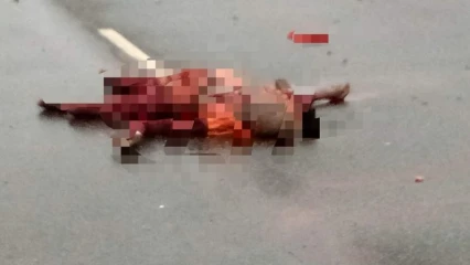 PARAKOU : Découverte macabre d&rsquo;un corps écrasé sur le goudron