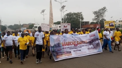 Marche santé pour prévenir les maladies non transmissibles: la Fondation Hubi & Vinciane dit non au diabète et à l'Hta