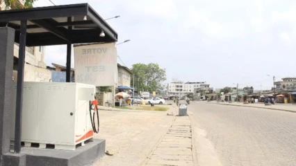 Cotonou: la capitale embellie par les mini-stations d’essence