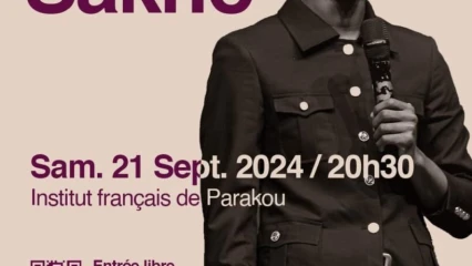 SOIRÉE SLAM À L&rsquo;INSTITUT FRANÇAIS DE PARAKOU  : Djarra Sakho sur scène le 21 septembre prochain 