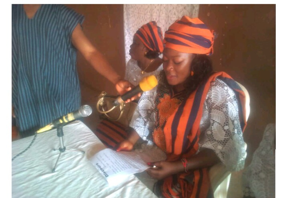 3E ÉDITION DE LA FÊTE DES FEMMES RESSORTISSANTES DU NORD A CALAVI  L’Afrenracs sacrifie à la tradition