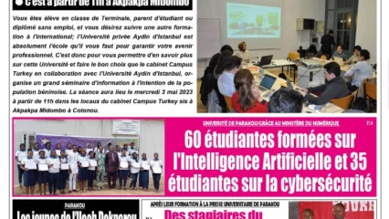 UNE DU MARDI 2 MAI 2023