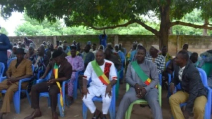 ENRACINEMENT DU PARTI UP À BANIKOARA : Le coordonnateur Bio Sarako Tamou en action