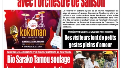 UNE DU JEUDI 13 OCTOBRE 2022