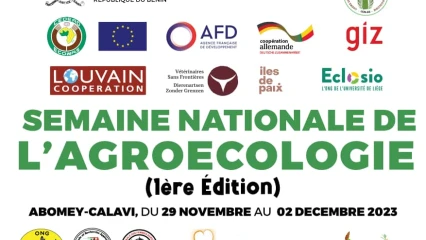 SEMAINE NATIONALE DE L&rsquo;AGROÉCOLOGIE AU BÉNIN : Le Ccn-Ae organise l&rsquo;événement du 29 novembre au 2 décembre
