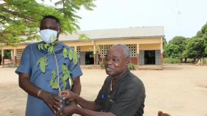 BANIKOARA/PROJET DE VERDISSEMENT DES ETABLISSEMENTS PRIMAIRE ET SECONDAIRE : Le maire Sarako Tamou donne le top