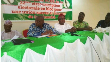 COORDINATION DU PARTI FORCES CAURIS POUR UN BÉNIN ÉMERGENT : Le bureau de la 22e circonscription électorale officiellement installé