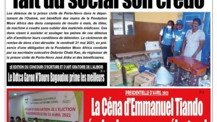 Parution du mercredi 26 mai 2021