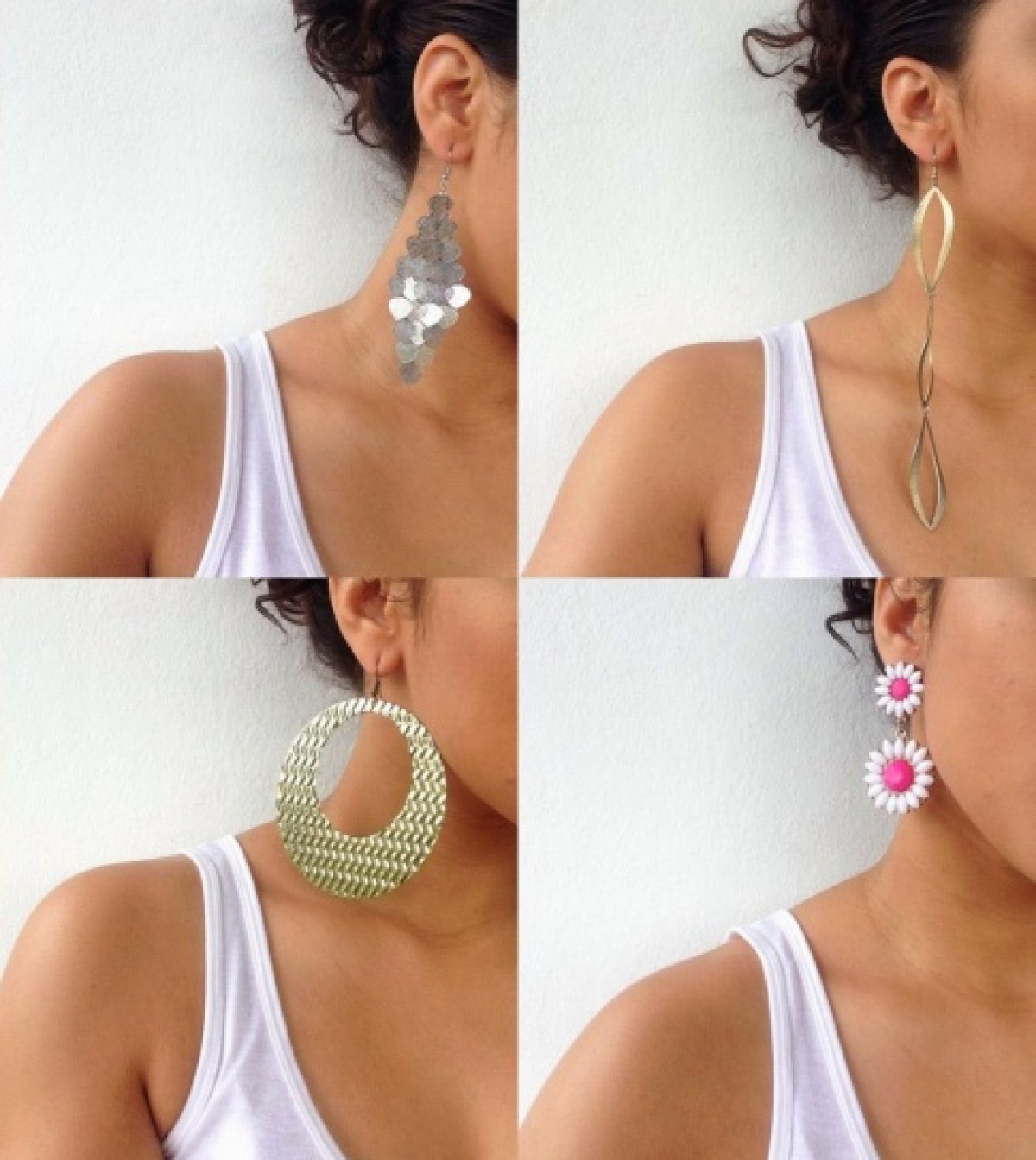 INSTANT FASHION : Quel type de boucles d&rsquo;oreilles porter en fonction de la forme du visage ?