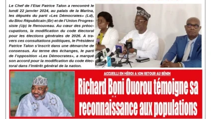 Mardi 23 janvier 2024