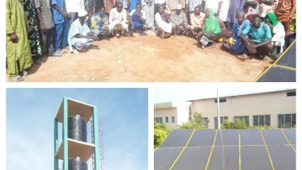 KOUANDÉ/GRACE À LA FONDATION STEVE MOUNIE ET L&rsquo;ASSOCIATION MJ POUR L&rsquo;ENFANCE : L&rsquo;hôpital de zone bénéficie d&rsquo;un système autonome d&rsquo;approvisionnement en eau potable