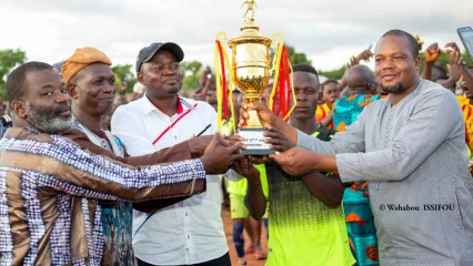 FOOTBALL À KOUANDÉ/GRÂCE AU PARRAIN ABDOULAYE TOKO : Aminou Mama Ibrahim réalise l&rsquo;inédit à l&rsquo;endroit de la jeunesse