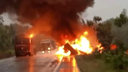 ACCIDENT DE CIRCULATION A BOHICON : D&rsquo;importants dégâts enregistrés