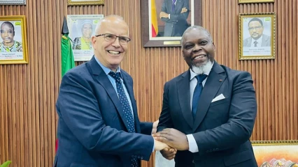 Coopération haac-ambassade d&rsquo;allemagne au bénin: Édouard Loko échange avec Stefan Buchwald 