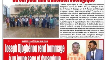 UNE DU JEUDI 15 SEPTEMBRE 2022