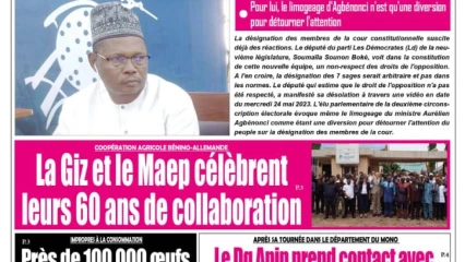 UNE DU JEUDI 25 MAI 2023