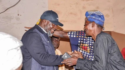 13è circonscription électorale: Salifou Maman partage des moments de fraternité avec les populations de Gaounga, Foyo et Gnogambi