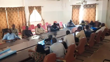 CONSTRUCTION DU MARCHE CENTRAL DE PEHUNCO : La maquette présentée au Pam Séké Gounou