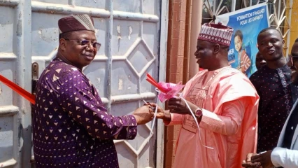 FORMATION AUX MÉTIERS DE L&rsquo;AUDIOVISUEL ET DU NUMÉRIQUE À PARAKOU : Cfoman-Daabaaru inaugure ses nouveaux locaux au quartier Arafat