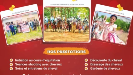 PROMOTION DE LA CULTURE DU CHEVAL ET DE L&rsquo;ÉQUITATION AU BÉNIN :  Voici ce que propose l&rsquo;association Nen Deeman