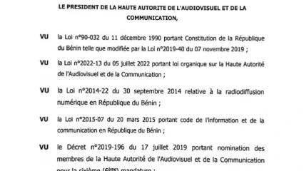REPROCHÉ D&rsquo;AVOIR FAIT L&rsquo;APOLOGIE DES COUPS D&rsquo;ÉTAT DANS LA SOUS-RÉGION : La Haac suspend les activités d&rsquo;un Groupe de Presse