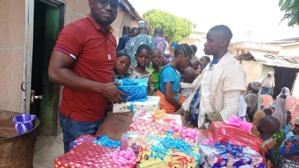 TCHAOUROU : Fadel Aboubakar en bon père Noël