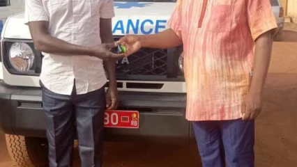 Kouandé/pour répondre efficacement aux urgences sanitaires: l’hôpital de zone, les cs de birni et guilmaro dotés de trois ambulances