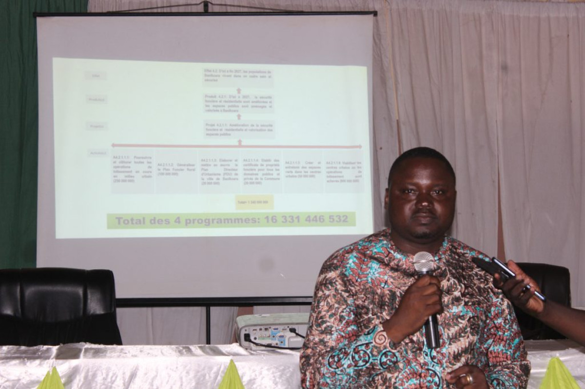 VALIDATION DU PDC 4 DE BANIKOARA: Le Maire Sarako Tamou annonce un changement de paradigme à partir de 2024