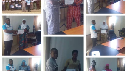PROJET BENIN DIGITAL TOUR A BANIKOARA : 49 participants reçoivent leurs parchemins